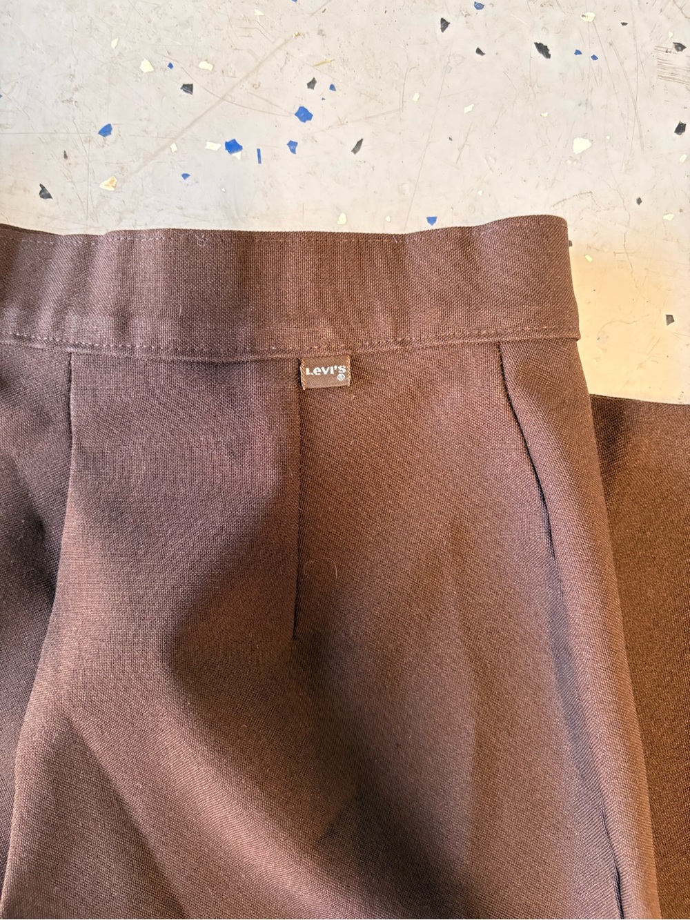 Levi's Men's Dark Brown Chino-Style Pants